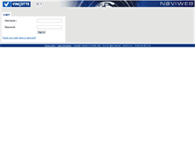 Tablet Screenshot of naviweb.vincotte.com